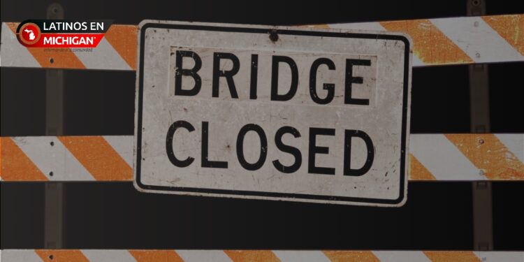 Puente peatonal de Detroit cerrado definitivamente por deterioro