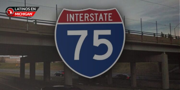 Cambio de tráfico requiere cierre de la I-75 en el condado de Oakland este fin de semana