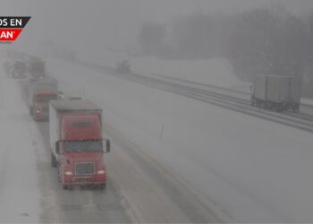 Policía insta a los habitantes de Michigan a prepararse para la tormenta de invierno
