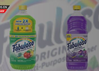 Retiran del mercado 4,9 millones de unidades del limpiador multiusos Fabuloso 