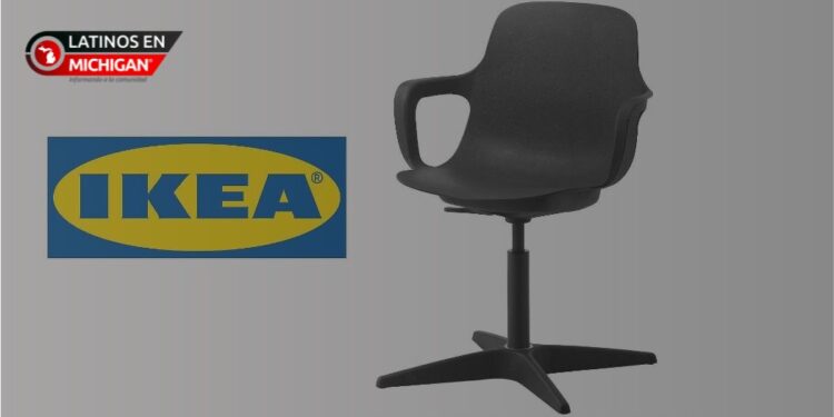 Retiran del mercado las sillas giratorias ODGER de IKEA
