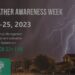Semana de Concientización sobre el clima severo: Aprenda cómo prepararse y mantenerse a salvo