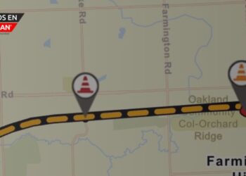 Proyecto I-696: Drake Road en Farmington Hills cerrado por obras durante un mes