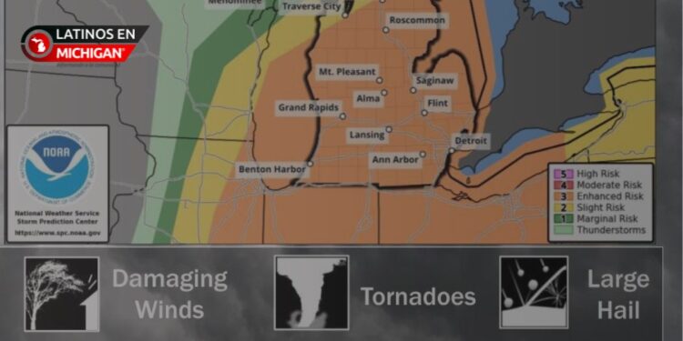 Posibles Tormentas severas