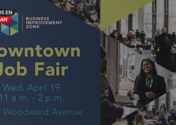 Feria de empleo del centro de Detroit el miércoles