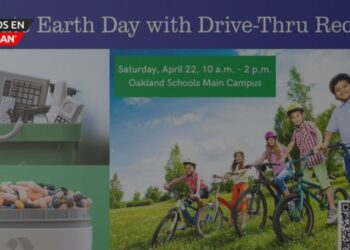 Este sábado evento de reciclaje drive-thru del Día de la Tierra en Oakland County