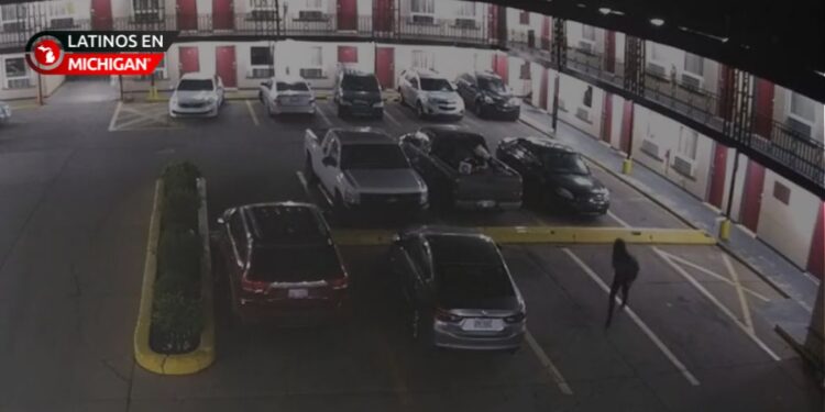 Policía publica un video que muestra al sospechoso huyendo de la escena del crimen en Woodward Inn