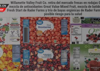 Fruta congelada retirada del mercado por posible riesgo de hepatitis A