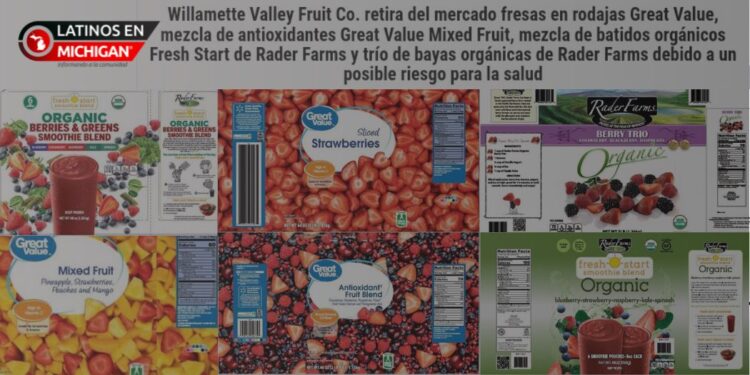 Fruta congelada retirada del mercado por posible riesgo de hepatitis A
