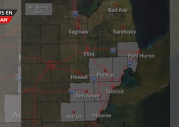 Alerta de calidad del aire  para el 4 de julio en el sureste de Michigan