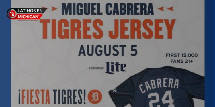 15.000 aficionados recibirán una camiseta de Miguel Cabrera en ¡Fiesta Tigres!