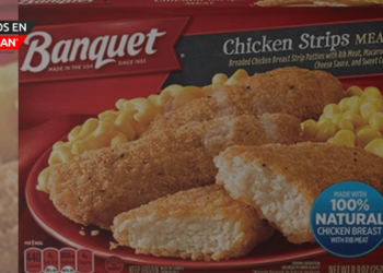 Retiran del mercado platos de tiras de pollo congeladas debido a una posible contaminación