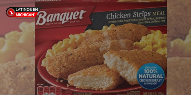 Retiran del mercado platos de tiras de pollo congeladas debido a una posible contaminación