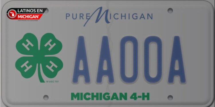 Nueva placa propuesta recaudaría fondos para los jóvenes del programa Michigan 4-H