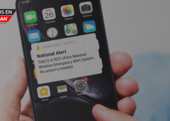 Prueba nacional de alerta de emergencia sonará en los teléfonos móviles el miércoles