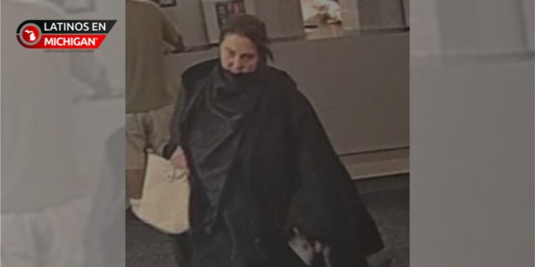 Autoridades buscan a una mujer sospechosa de robo en Comerica Bank en Roseville