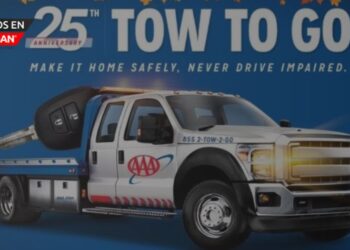 AAA activa ‘Tow to Go’ para el fin de semana festivo de Acción de Gracias
