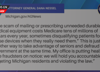 Fiscal general de Michigan alerta sobre estafa de aparatos médicos