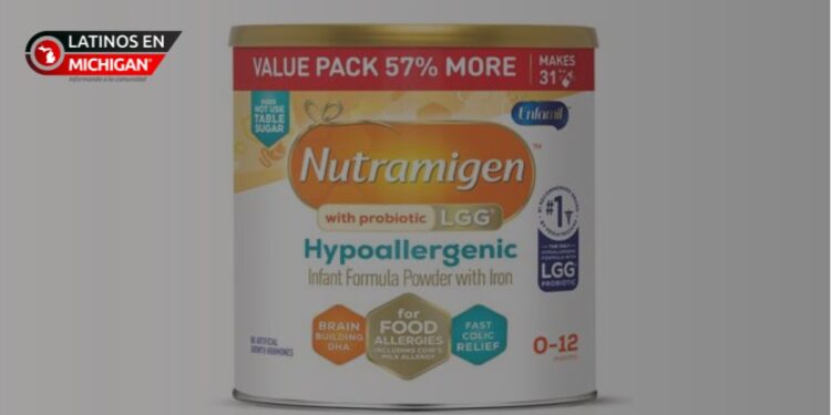 Alerta por posible contaminación de fórmula infantil Nutramigen