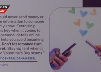 AG Nessel ofrece consejos para evitar estafas románticas antes del Día de San Valentín
