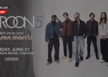 Maroon 5 regresa a Pine Knob con un espectáculo que promete ser inolvidable