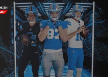 Los Detroit Lions presentan sus nuevos uniformes