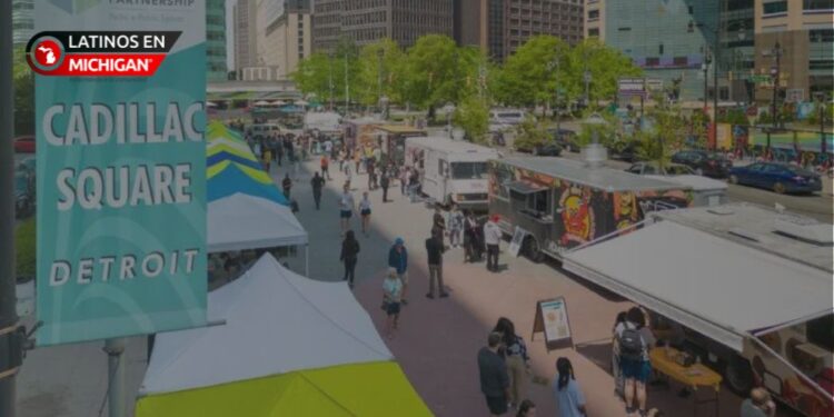 Cadillac Square se llena de aroma y sabor con el evento Downtown Street Eats