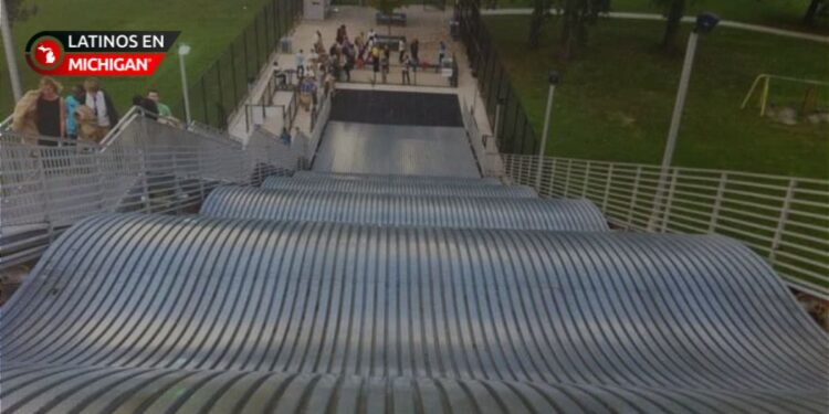 El tobogán gigante de Belle Isle vuelve este verano con más seguridad