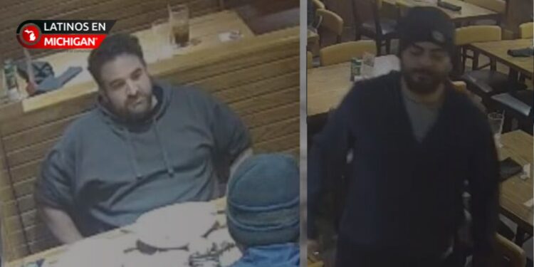 La policía de Shelby Township busca a dos hombres que escaparon sin pagar en un restaurante