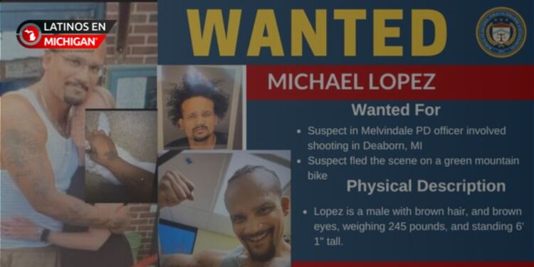 Intensa búsqueda del sospechoso tras tiroteo en Melvindale: ofrecen recompensa