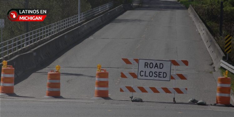 Cierres de carreteras en metro Detroit para el fin de semana