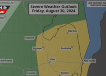 Posibilidad de tormentas el viernes en Metro Detroit