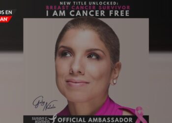 Gaby Natale se convierte en embajadora de Susan G. Komen® para la lucha contra el cáncer de mama