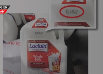 Leche Lactaid retirada del mercado: Posible contaminación con almendra