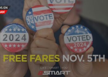 Viajes gratis el día de las elecciones con SMART en Metro Detroit