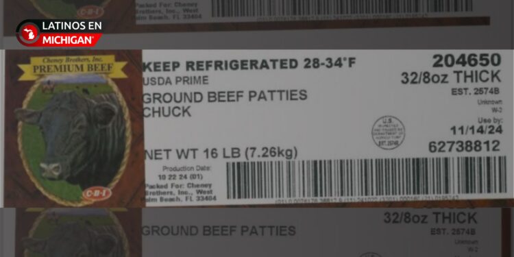 Retiran más de 160,000 libras de carne molida en Detroit por posible contaminación con E. coli