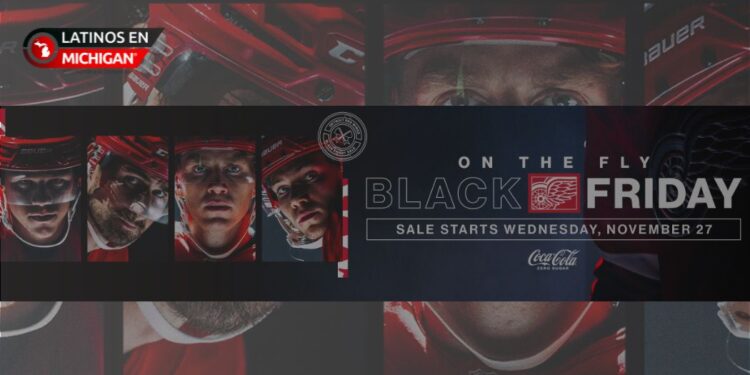 Ilitch Sports + Entertainment anuncia emocionantes ofertas de Black Friday para los fanáticos de los Detroit Red Wings y los Detroit Tigers