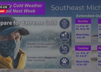Temperatura en el sureste de Michigan: El aire más frío de la temporada hasta ahora