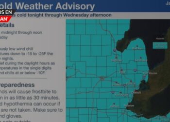 Alerta de clima extremo en Michigan: Peligros potenciales para la vida y la propiedad