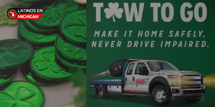 AAA lanza servicio de remolque gratuito para el Día de San Patricio