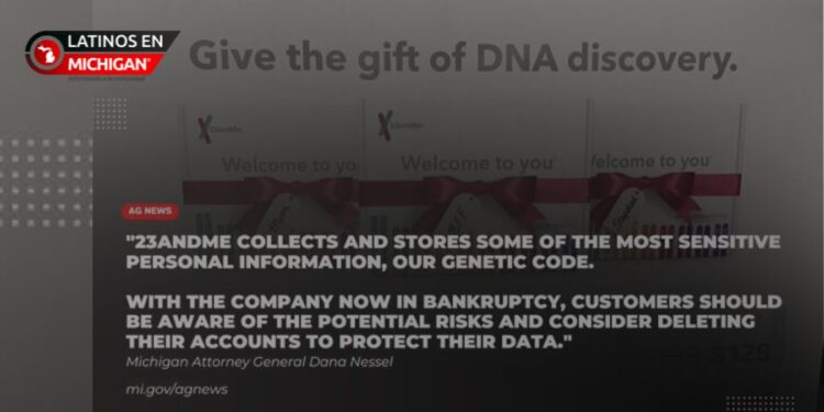 AG Nessel insta a los usuarios de 23andMe a considerar la eliminación de cuentas en medio de la quiebra