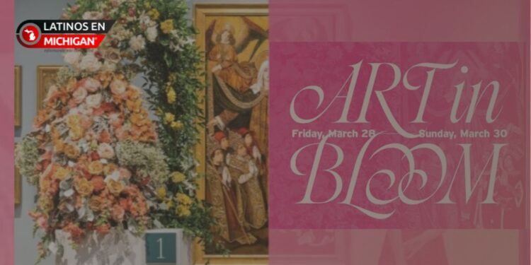 El arte y las flores se fusionan en una experiencia única: ¡regresa «Art in Bloom» al Museo de Arte de Grand Rapids!