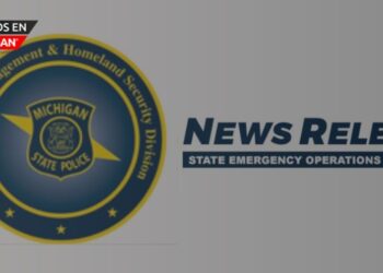 Gobernadora Whitmer declara emergencia por tormentas de hielo en el norte Bajo Michigan