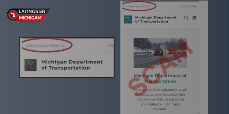 Aumentan las estafas de peajes en Michigan: MDOT emite advertencia