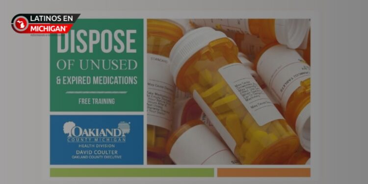 Capacitación gratuita en el condado de Oakland: cómo desechar medicamentos de forma segura