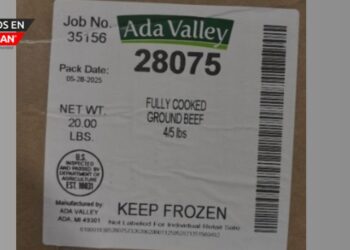 Retiran del mercado carne molida cocida por posible contaminación con metal