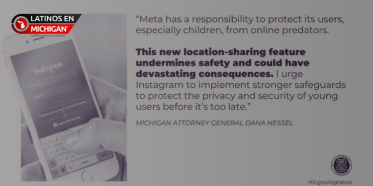 AG Nessel se suma al llamado bipartidista para que Instagram fortalezca las protecciones de privacidad de la ubicación