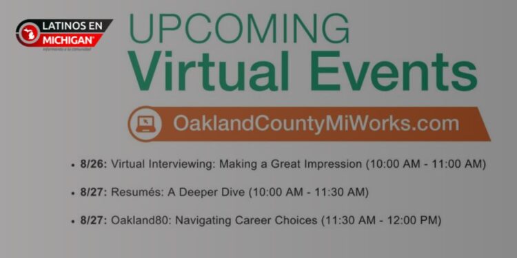 Oakland County impulsa el desarrollo profesional con nuevos talleres gratuitos
