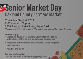 Promueven alimentación saludable entre adultos mayores con jornada especial en mercado agrícola