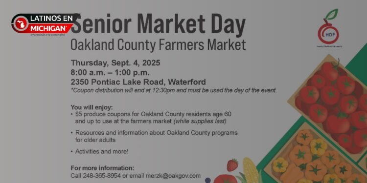 Promueven alimentación saludable entre adultos mayores con jornada especial en mercado agrícola